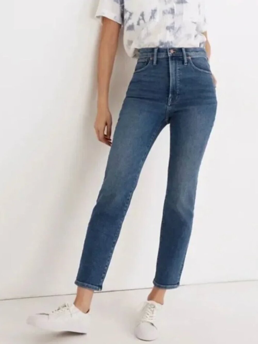 Madewell The Perfect Vintage Jean High Rise Crop‎ Ankle Jeans Size 25